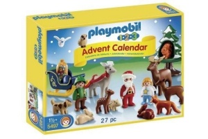 playmobil 5497 kerst in het bos 1 2 3 adventskalender