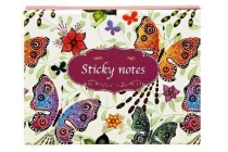 sticky notes travelpack butterfly of flower