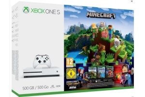 xbox one s minecraft console 500 gb