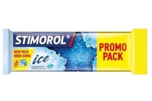 stimorol ice pepermint suikervrije kauwgom