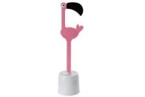 toiletborstel flamingo