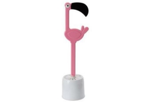 toiletborstel flamingo