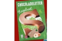 chocoladeletter hazelnoot