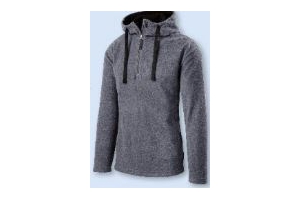 fleece herenshirt