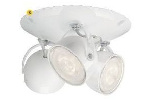 philips led spots dyna 3x3 watt