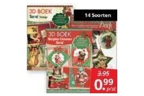 3d kerstboek