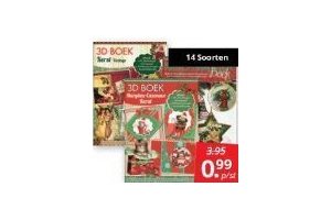 3d kerstboek