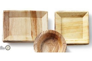 palmblad borden en schalen
