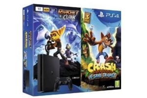 ps4 1tb slim crash bandicoot n sane trilogy ratchet en clank