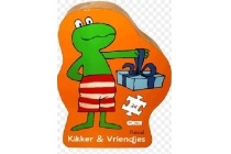 puzzel kikker en vriendjes