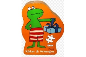 puzzel kikker en vriendjes