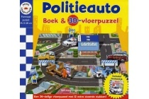 politieauto boek en 3d vloerpuzzel