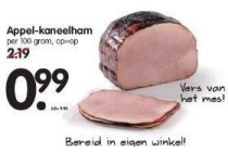 appel kaneel ham