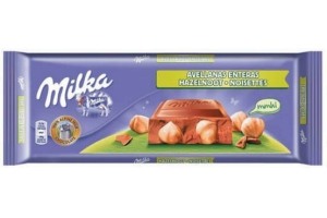 milka chocolade hazelnoot