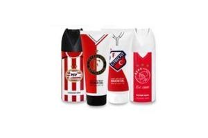 voetbal douche of deodorant