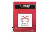 alameda rood bag in box 3 liter
