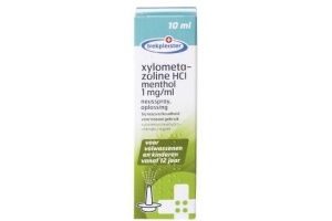 trekpleister xylometazoline hcl menthol 1 mg ml neusspray
