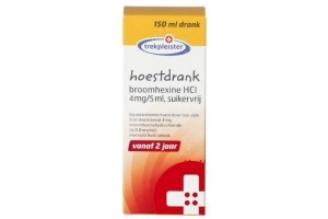 trekpleister 4 mg 5 ml suikervrije hoestdrank