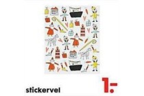 stickervel