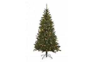 black box kerstboom kingston met ingebouwde verlichting 155 cm