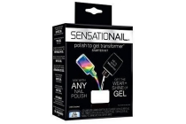 sensationail polish to gel transformer