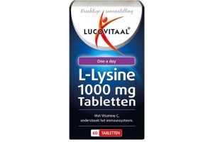 lucovitaal l lysine weerstand 60 tabletten 1000 mg