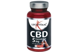 lucovitaal cbd capsules 5 mg 100 puur maxi pot 180 capsules