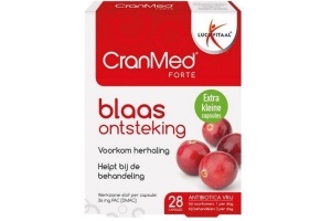 lucovitaal cranmed forte blaasontsteking 28 capsules