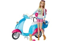 barbie met scooter