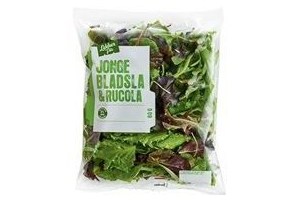 deen jonge bladsla en rucola