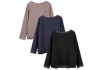 elegant lange mouwen shirt