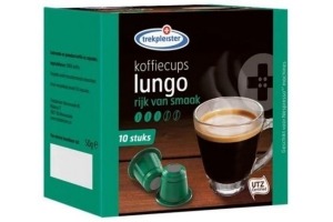 trekpleister lungo koffiecapsules