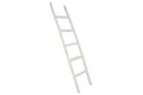 decoratieve ladder wit
