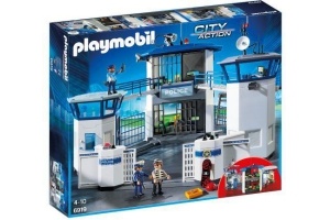 playmobil politiebureau met gevangenis 6919