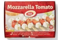 v en s mozzarella tomato spiesjes