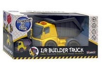 r c silverlit builder truck