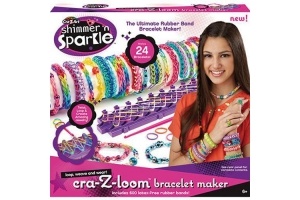 shimmer n sparkle cra z loom bracelet maker