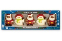 chocolade kerstfiguren