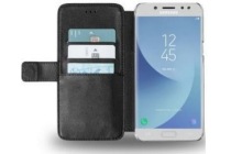 azuri wallet case voor samsung j3 2017 zwart