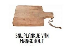 snijplankje van mangohout