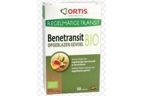 ortis benetransit opgeblazen gevoel