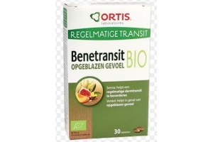 ortis benetransit opgeblazen gevoel