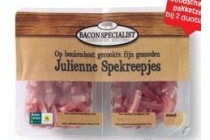 baconspecialist zandbergen julienne spekreepjes