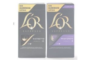 lor espresso capsules