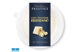 prestige witte chocolademousse