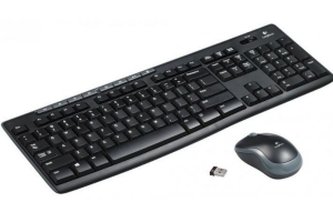 logitech draadloos toetsenbord muis mk270