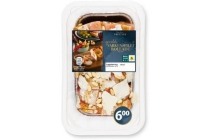 gevulde varkensfiletrollade
