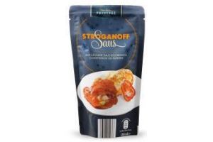 klant en klare stroganoffsaus