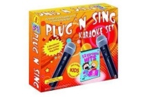 kinder karaoke set plug n sing