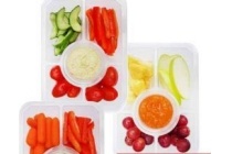 snackgroente of fruit